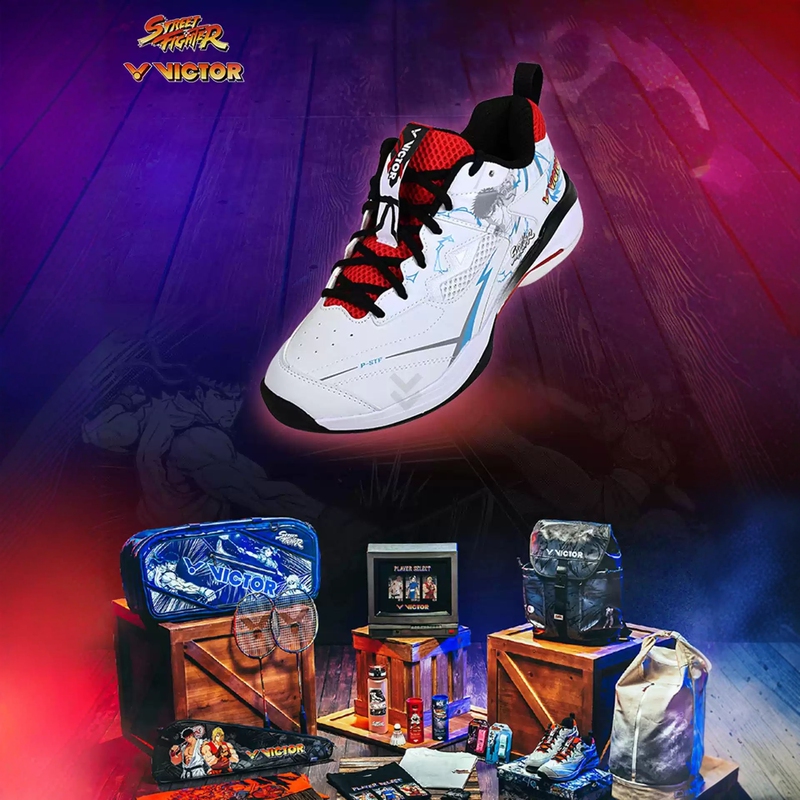 Street Fighter Collaboration Victor Men's Badminton Shoes Victor Professional Stable Sports Shoes P-Stf Street Fighter Collaboration Victor Men's Badminton Shoes Victor Professional Stable Sports Shoes P-Stf