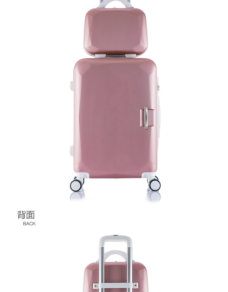 Nhỏ tươi phổ wheel mật khẩu vali hành lý trường hợp xe đẩy 20 inch 24 inch nam giới và phụ nữ kéo hộp thủy triều nội trú chassis 26 túi du lịch nữ