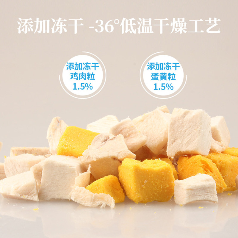 Xiaoqin Newborn Puppy Food Nutritional Dog Food Complete Formula for All Breeds Universal Teddy Poodle Golden Retriever Dog Food 1.5/10kg