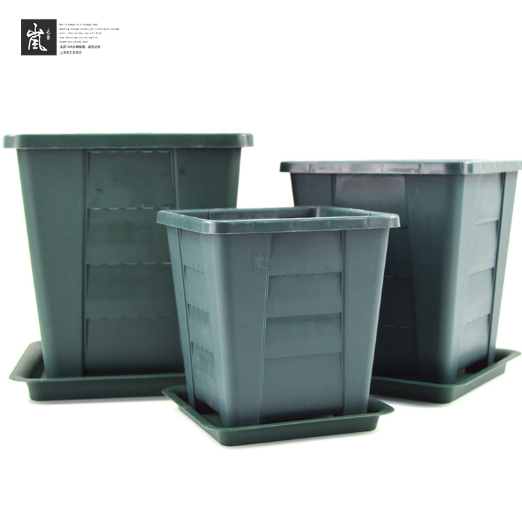 Square domestic Qingshan basin,Quartet breathable Qingshan basin mouth flower basin,