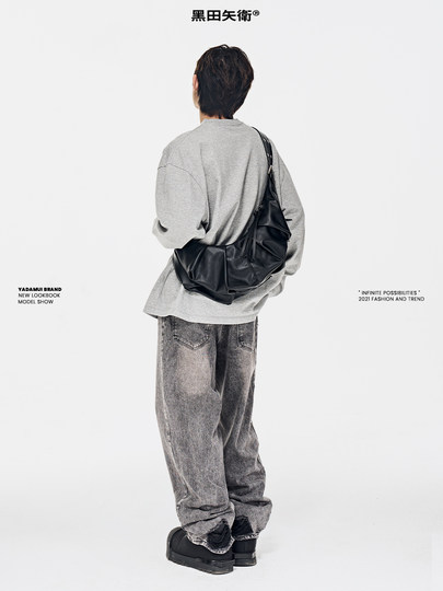 饺子包小众设计师男生高级感潮牌轻奢慵懒风松弛感男女士斜挎包包