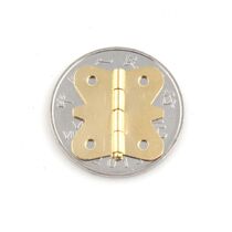 6 sub-butterfly pure copper hinge bronze hinge foldout shutter 18 * 17 copper hinge