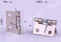 1 inch spring hinge spring small hinge with spring iron hinge plated nickel hinge silver spring hinge small