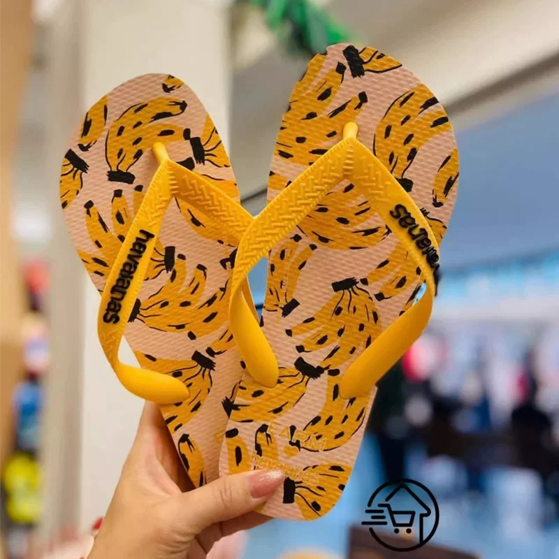 Бразильские подлинные havaianas Farm Havana летние повседневные нескользящие пляжные женские шлепанцы