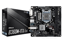 Inquiry before bidding: ASRock Technology B360M-ITX AC1151-pin motherboard supports i58500i787009700