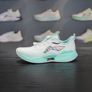 Li-ning all-season rebound reflective children's running shoes