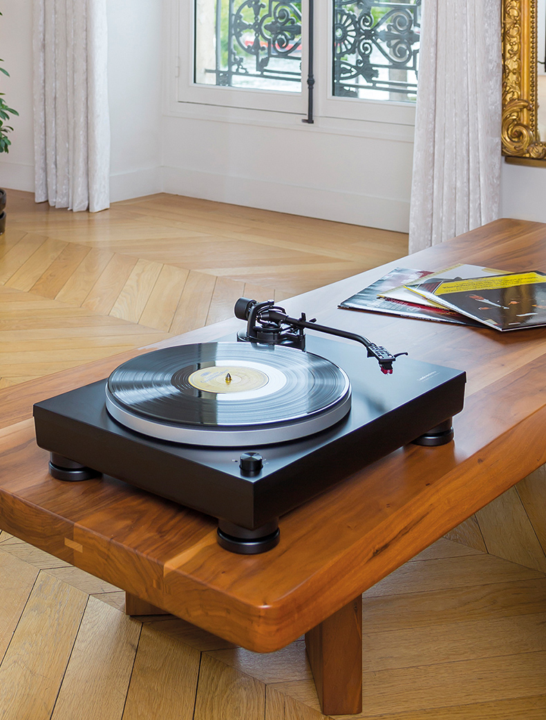 Audio Technica / Tie tam giác Máy ghi âm vinyl ghi âm AT-LP5 Ổ đĩa trực tiếp máy nghe nhạc đĩa than tiếng anh
