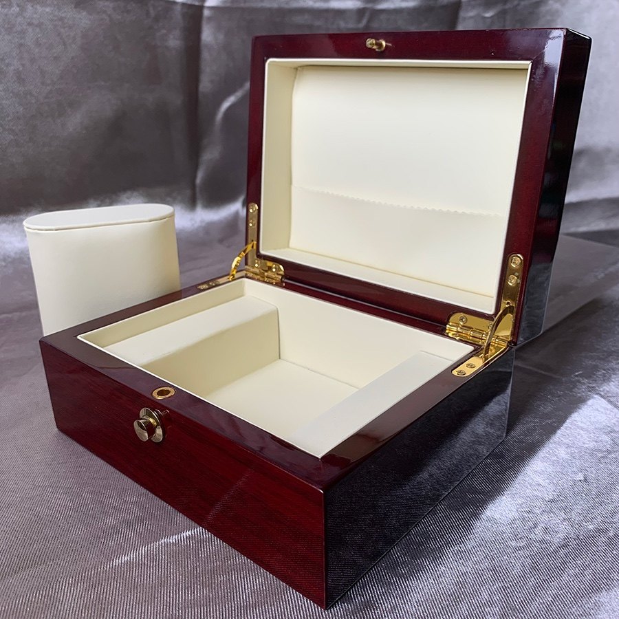 2024 New Watch Wooden Box Customized High - end Jewelry Collection Collection Box Design