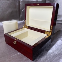 2024 new watch wooden box packaging box custom high-end jewelry jade jewelry necklace collection storage box design