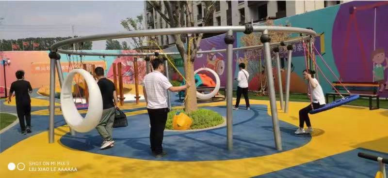 Качели 幼儿园儿童荡秋千户外庭院单人轮胎家用室外成人大型秋千支架吊椅 OTHER