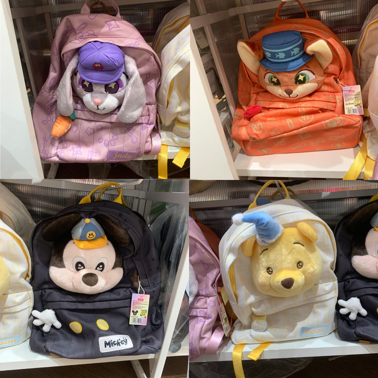 Miniso Disney Super Cute Friends Series Backpack Nick Cartoon Cute Backpack School Bag