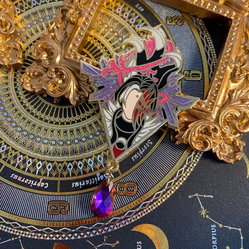 Spot | Final Fantasy 14 Diamond NPC Металлический значок Crystal Gong Dark Love Love Meiore FF14