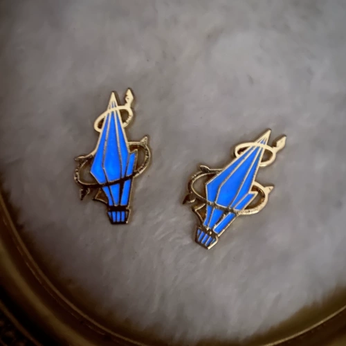 Древний металлический значок Amawuro FF14