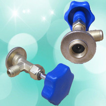 Add Fluorine Tool Refrigerant Coolant Bottle Opener R22 R600 Air conditioning Repair work with ice and snow seed opening bottle opener