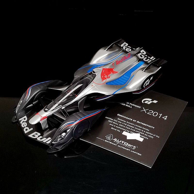 Autoart 1/18 Red Bull X2014Gt5 Game Edition Simulation Car Model Collection Gift Video Game Edition