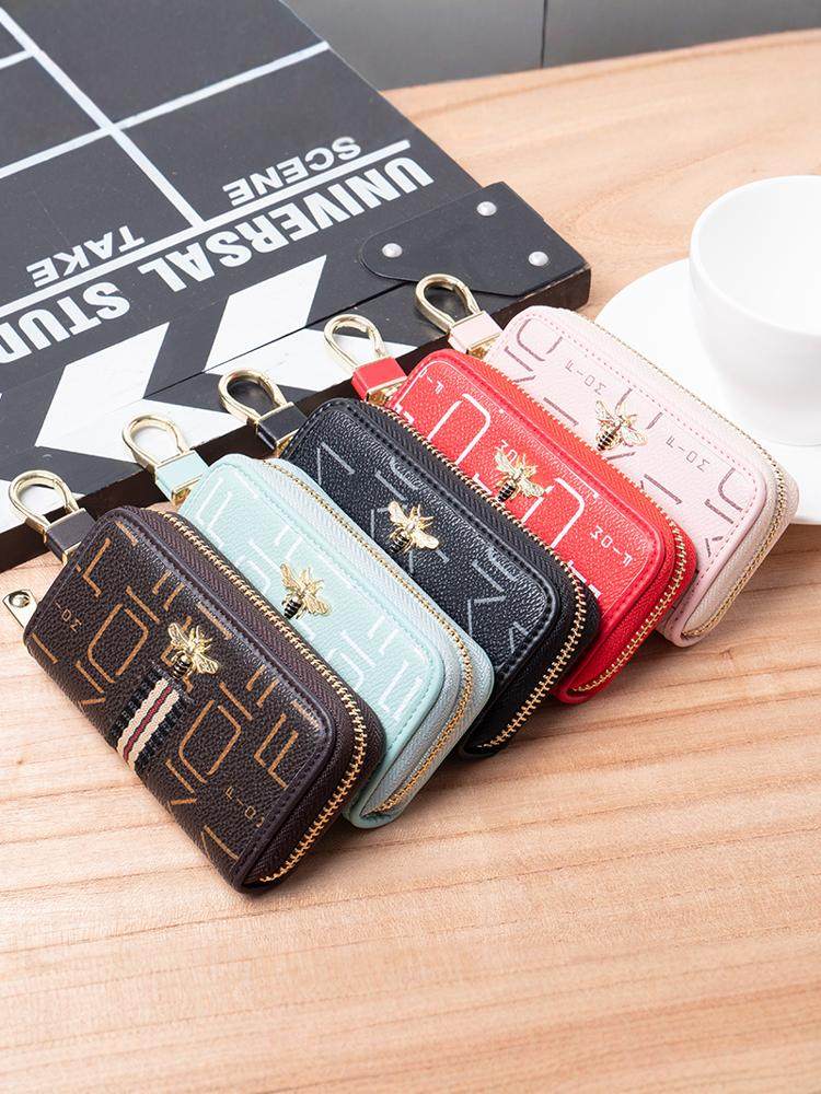 2024 New Korean Style Fashionable Key Bag, Multifunctional and Personalized Household Key Holder, Versatile and Universal Waist Bag for European and American Styles