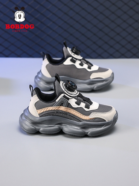 Babudou Kidsren's Shoes Boys' Rotating Buckle Sports Shoes 2026 Spring & Fall New Breathable Kidsren's Running Shoes Boys' Shoes — 5