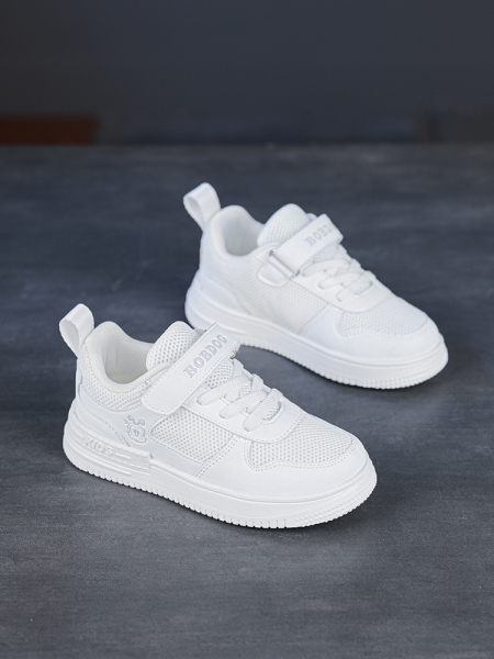 Babudou Kidsren's Shoes, Girls' White Shoes, 2026 New Breathable Mesh Sneakers for Primary School Students, Boys' Sneakers, Kidsren's Sports Shoes