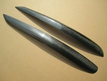 Suitable for Volkswagen Golf 6th generation headlights high six carbon fiber headlight stickers one pure carbon fiber]