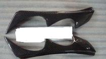 Suitable for Volkswagen Audi TT carbon fiber eyebrow light Audi TT modified parts light sticker eyebrow Yichun