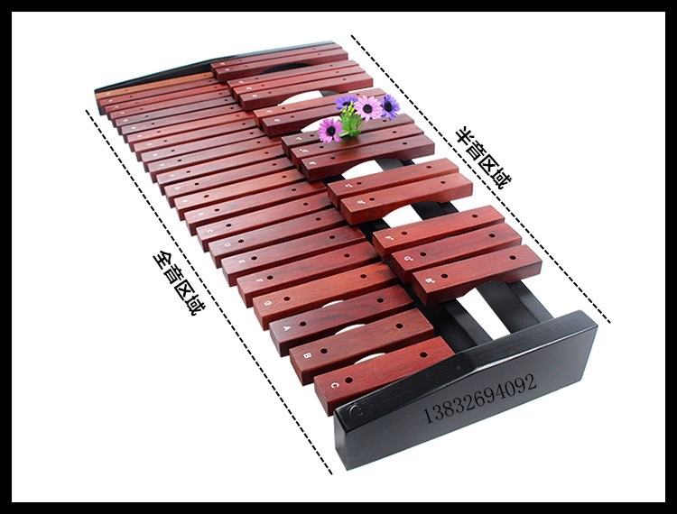 Đàn piano 37 tấm gỗ gụ xylophone chính hãng Nhạc cụ Orff gõ vào ban nhạc piano biểu diễn dạy đàn piano chuyên nghiệp - Nhạc cụ phương Tây