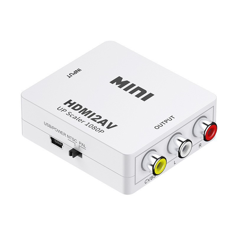 HDMI to Av High-Definition Converter HDMI to Av Computer Laptop to Old Tv Projector Adapter