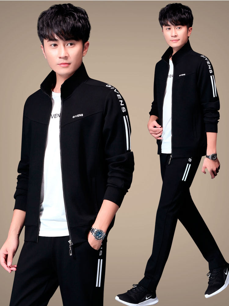 Spring Jordan Noo Leisure tracksuit Men's Korean version Spring and autumn 2022 Large size 361 Three sets of trendy men's clothing