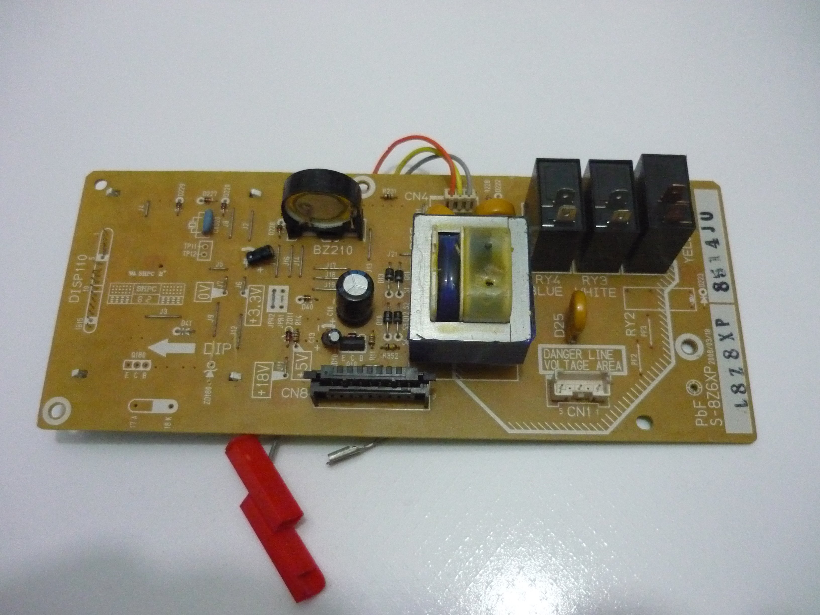 Matsulower microwave NN-GF458M accessories Control Motherboard L8Z8XP Display electronic circuit board motherboards