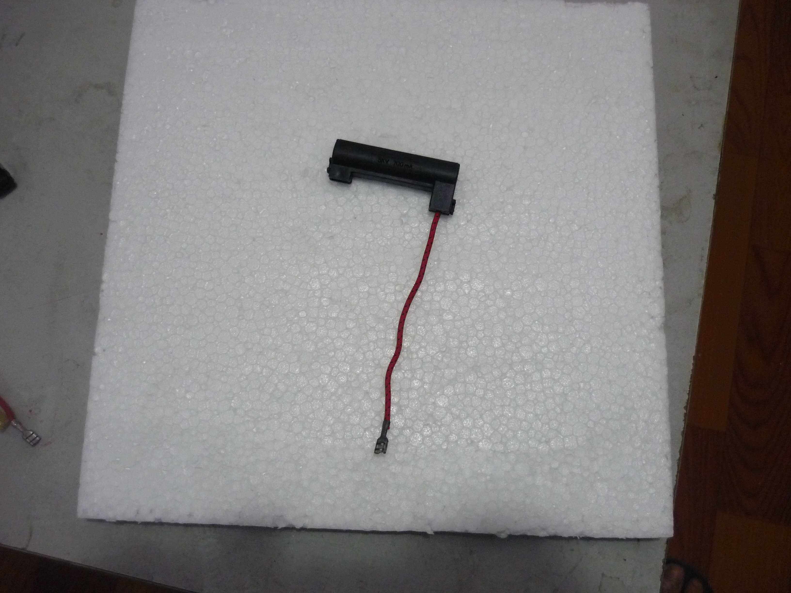 High voltage wire of high-voltage fuse for microwave oven