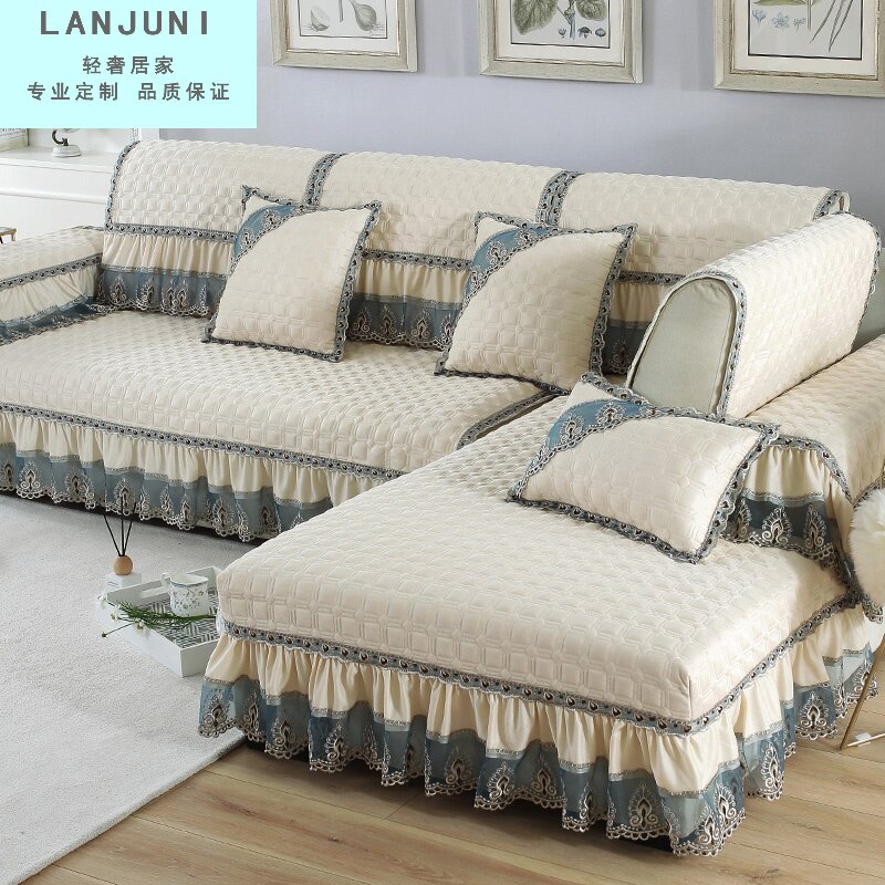 European-style sofa cushion four seasons universal non-slip leather fabric sofa towel all-inclusive simple modern universal sofa cover