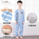 Bộ đồ ngủ của trẻ em Xiêm Cotton lớn Cotton Cô gái dày Các chàng trai Mùa thu và Mùa đông Áo dài tay Dịch vụ tại nhà Phim hoạt hình Kích thước lớn Thỏ áo giữ nhiệt trẻ em