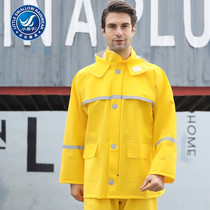  Xiaoyan raincoat rain pants suit Electric car takeaway riding thick waterproof split anti-rain motorcycle poncho