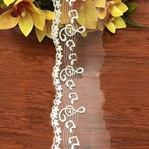 Embroidery lace mesh lace accessories decorative skirt handmade diy clothing collar flower cuff fabric width 9cm
