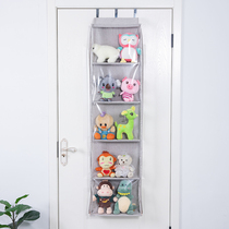 Fully enclosed plush toy cotton doll puppet wall hanging cabinet side storage artifact doll dust-proof hanging bag