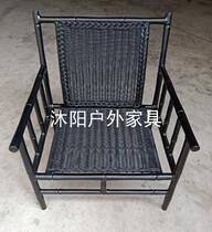 Retro Bamboo Festival Outdoor Folk and Bar Café Outlet Sofa Tea Table Table And Chairs Aluminum Alloy furniture