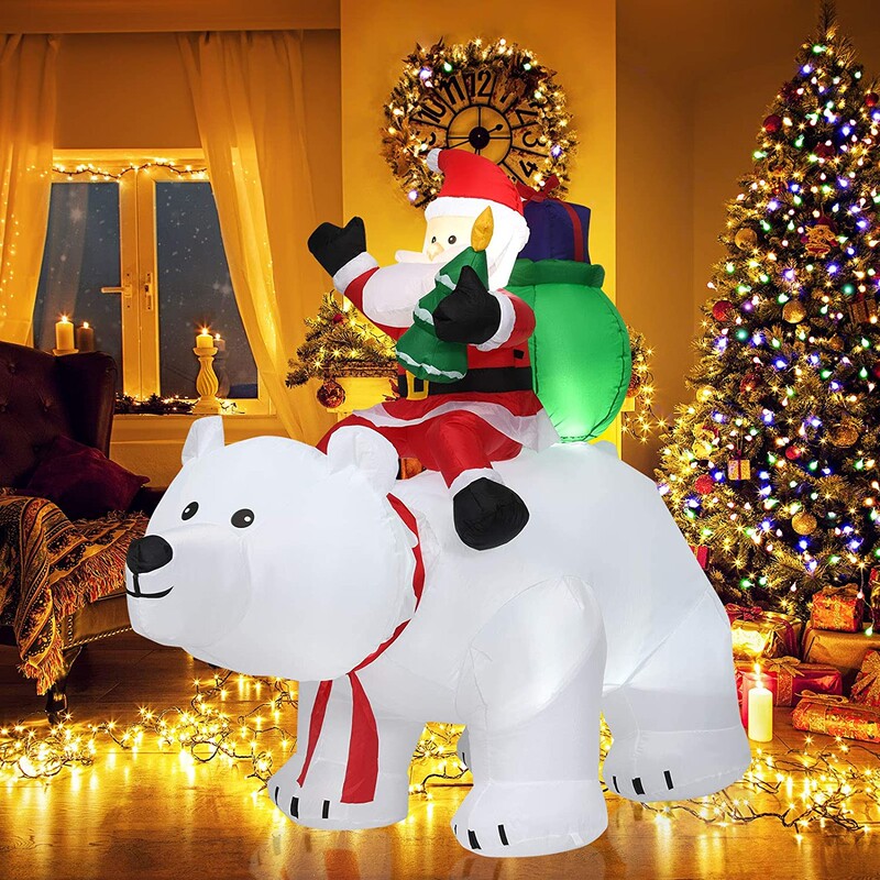 Christmas Decorations Santa Claus Snowman Inflatable Christmas Tree Arch Electric Inflatable God of Wealth New Year Spring Festival Christmas Decorations Santa Claus Snowman Inflatable Christmas Tree Arch Electric Inflatable God of Wealth New Year Spring Festival