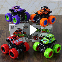 Shake sound net red Childrens toys Inertial stunt off-road vehicle Boy toy car model Beach Night Market stall toys