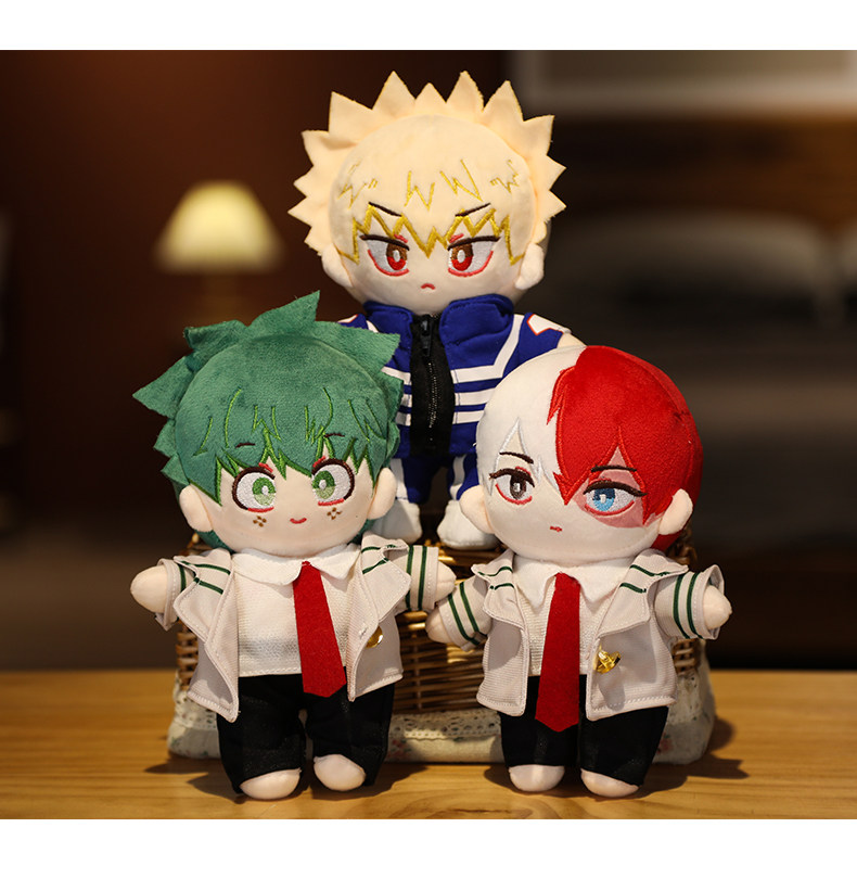 My Hero Academia Bakugou Katsuki Baby Plush Pendant Doll Stuffed Toy Moppet  Gift