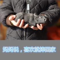 Purple Sand Sculpture Pendulum with tea darling tea Play in pure handmade boutique Lairy Wolverine Big buffalo duozodiac cattle can be raised