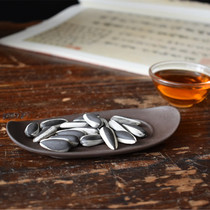 Tea Tray Perimeter Pendulum small ornament Tea darling Realistic Fun Purple Sand Sunflower Melon Seeds 20 RMB28  Delivered Peanuts