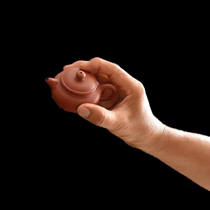 Yixing Purple Sand Teapot Small Capacity 70CC Zhu Clay Small Imitation Ancient One Pot Cup Of Tea Water Kongfu Tea Personal Bubble Teapot