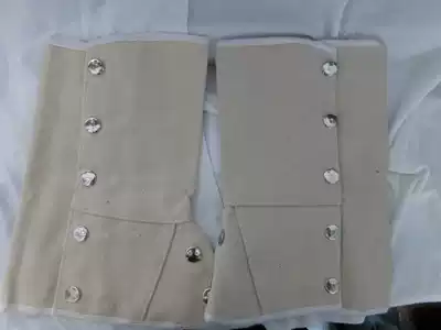 High temperature resistant electric welding foot guard cover thickened canvas snap elastic band size adjustable buy more discount