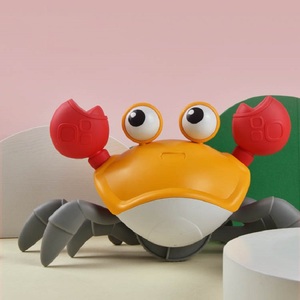 网红水陆螃蟹抖音同款宝宝洗澡玩具儿童沐浴男女小孩游泳沙滩玩具