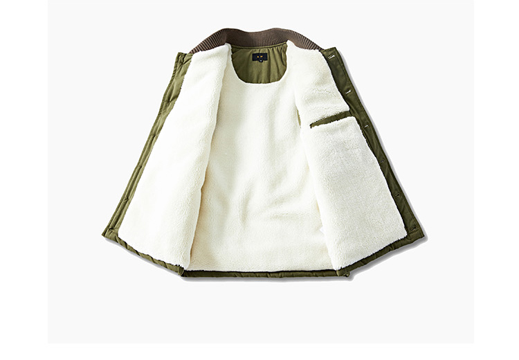 Mùa đông Mỹ giản dị lông cừu nhiều túi dụng cụ áo khoác nam và nữ dày vest retro áo vest lỏng áo hoodie nam