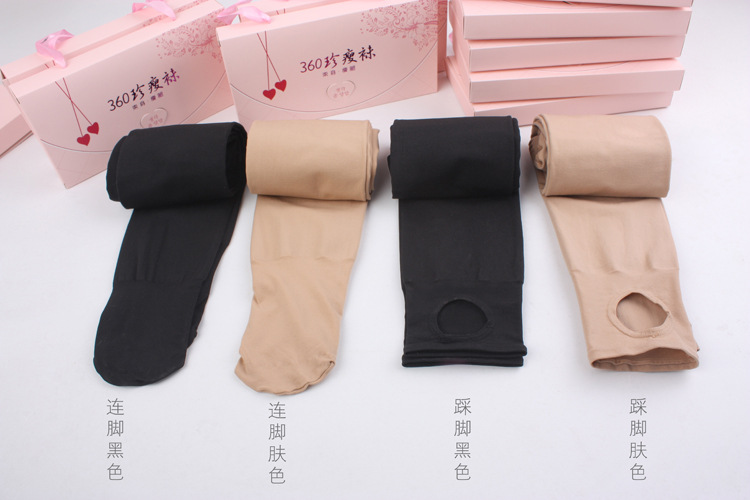 Micro-kinh doanh vụ nổ mùa xuân và mùa thu 360 Jane vớ mỏng stovepipe vớ chân hình vớ áp lực đáy pantyhose nữ là mỏng