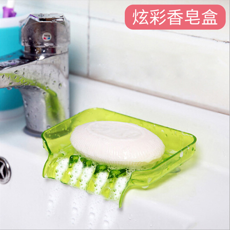Dazzling Creativity With Sucker Drain Soap Box Candy Color Soap Box New Soap Rack Soap Box Home home