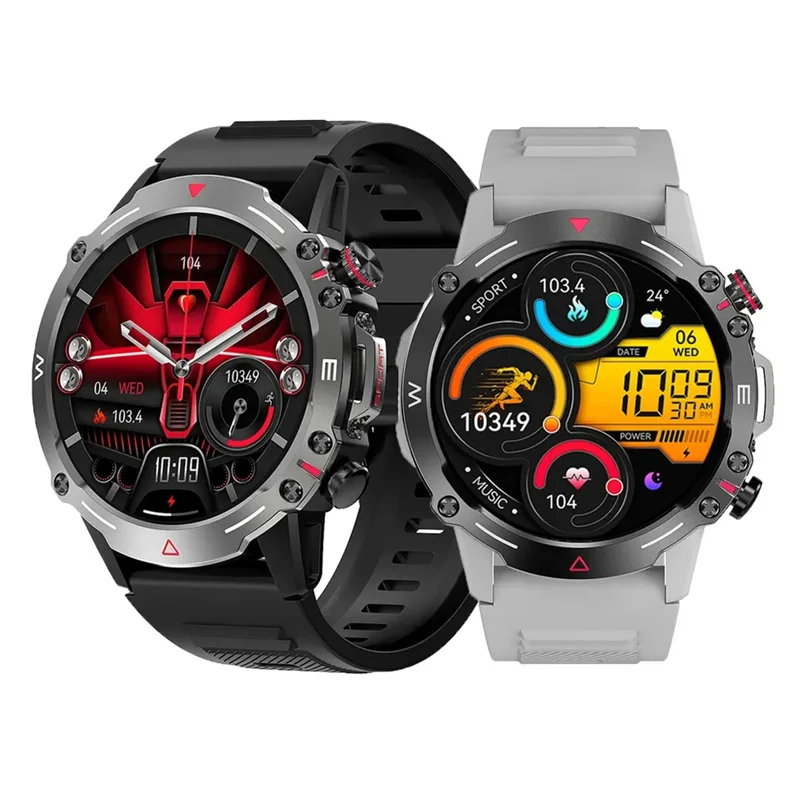 Smartwatch Man Ip68 Waterproof Custom Dial Music Nfc Smart Watch Suitable for Apple and Android