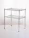Grid kitchen shelf household shelf adjustable flower shelf storage rack desktop simple finishing rack clip joint storage rack