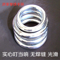 Wushu iron bracelet Hongjiaquan iron arm Gong Wing Chunquan diamond ring iron wire practice iron steel ring weight bearing ring iron ring