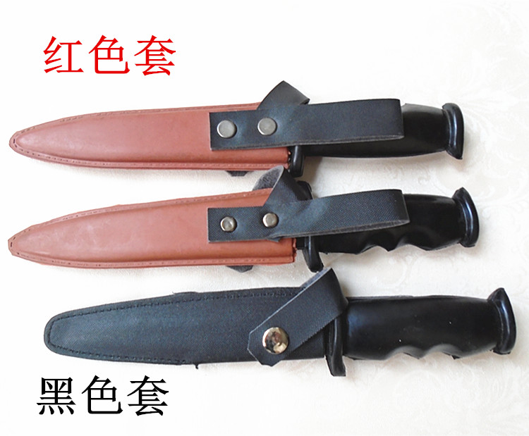 Hiệu suất dao đôi dao hiệu suất cặp thực hành đạo cụ dao đồ chơi trẻ em dao găm hiệu suất phim và truyền hình đào tạo dao ngắn nhà chơi búp bê đồ chơi